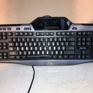 Logitech G510 Wired Keyboard with Black and Gray Finish